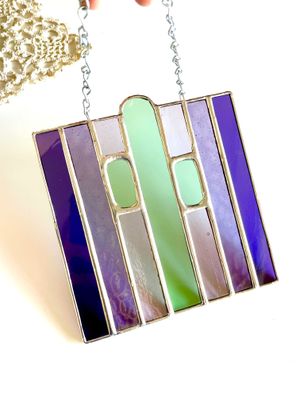 Purple Saguaro Square