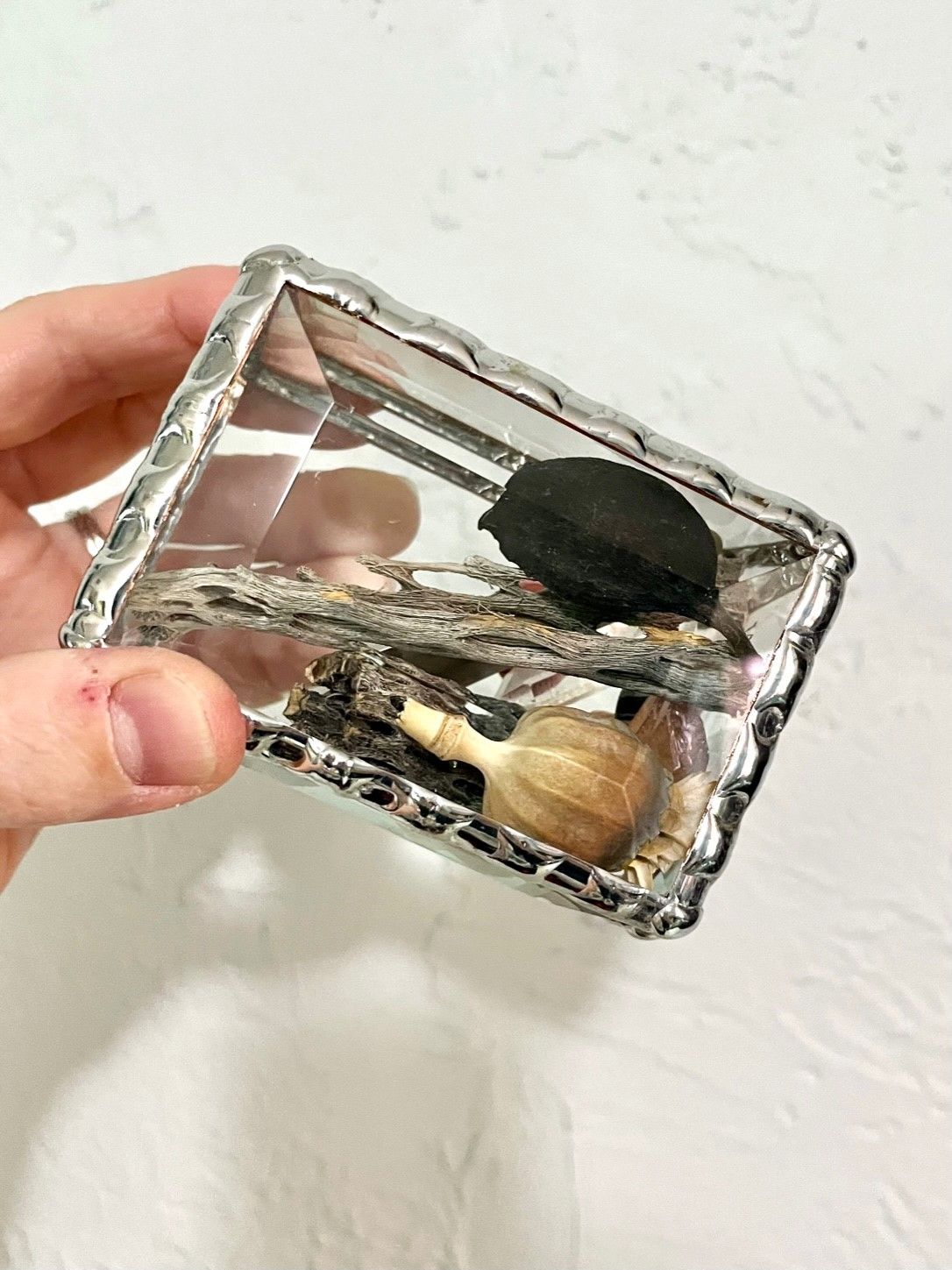 Sandstone Pink Rectangle Box