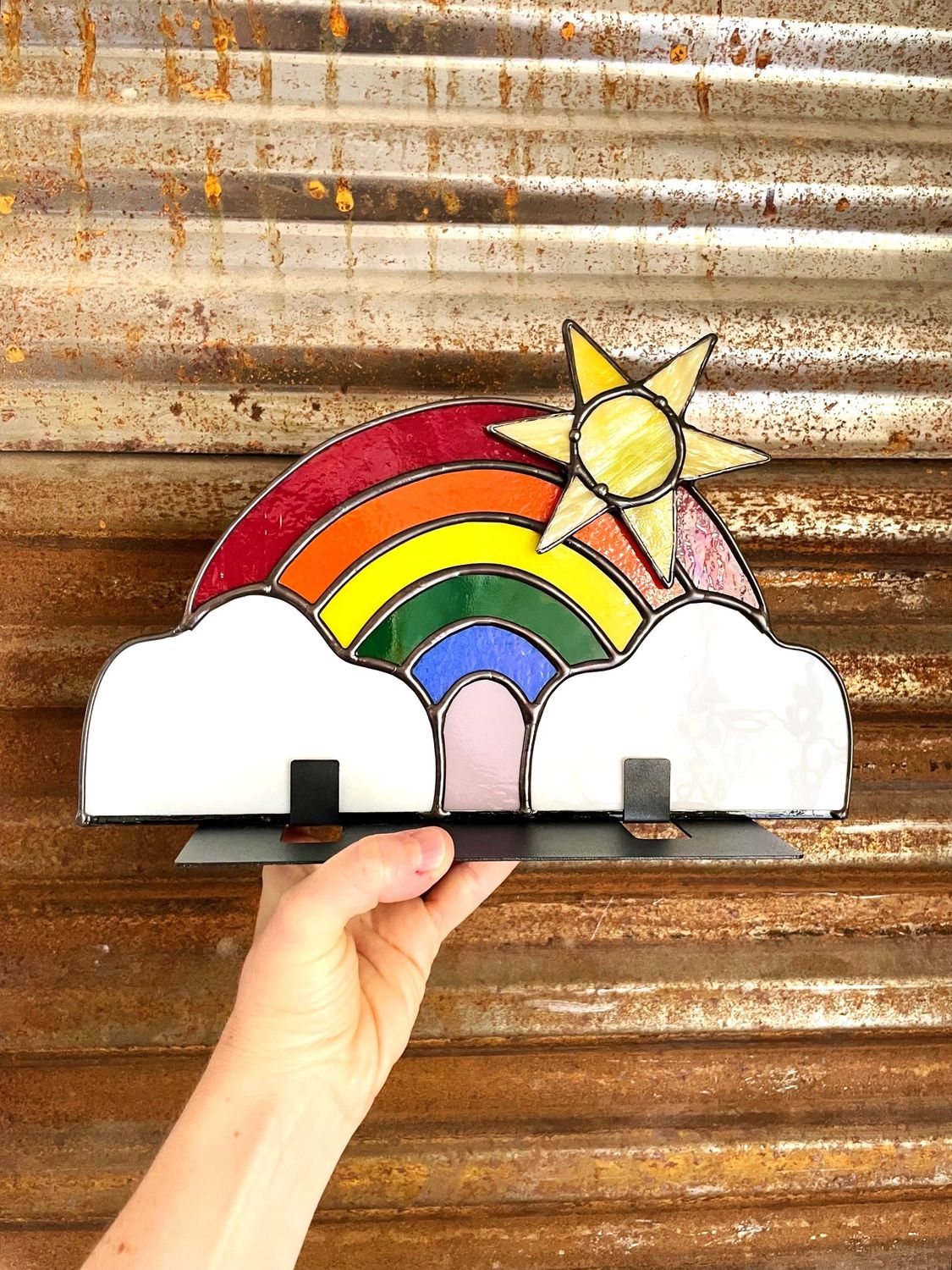 Rainbow with Sun in Stand