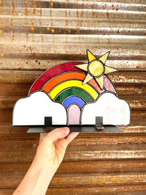 Rainbow with Sun in Stand