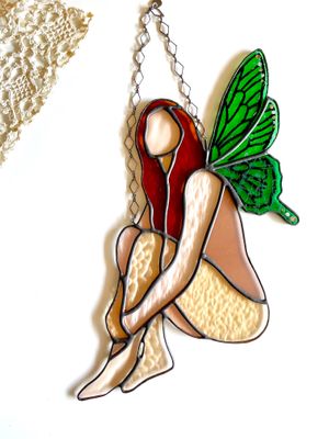 Luna Moth Lady