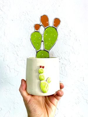 Lime Green Prickly Pear