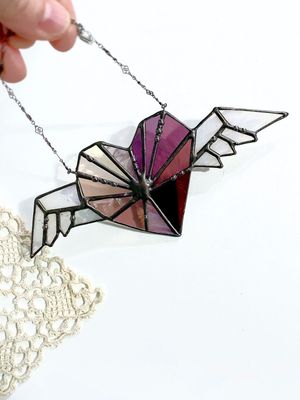 Asymmetrical Winged Heart