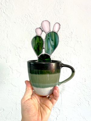 Dark Swirl Prickly Pear with Fruits