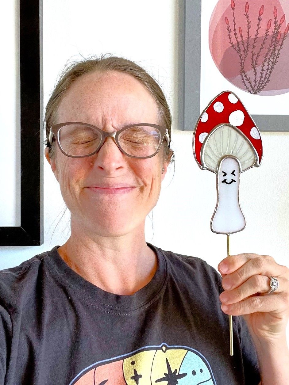 Toadstool - Plant Stake