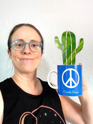 Create Peace Saguaro