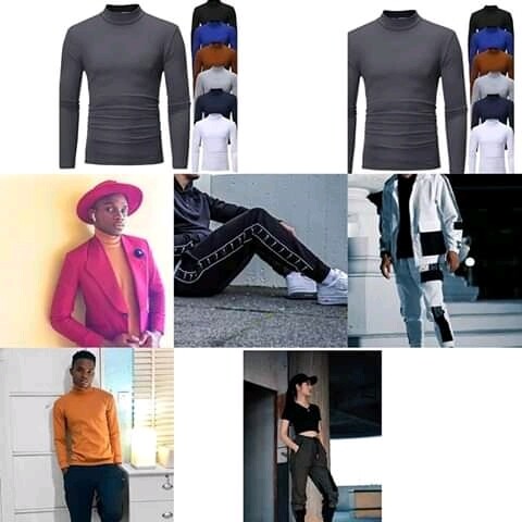 Men&#39;s Turtle Neck Top