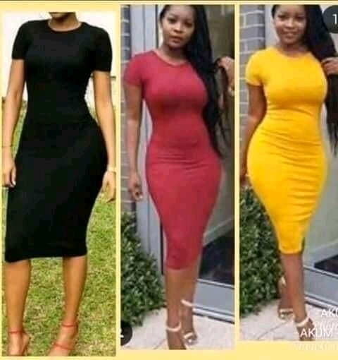 Body hug gown