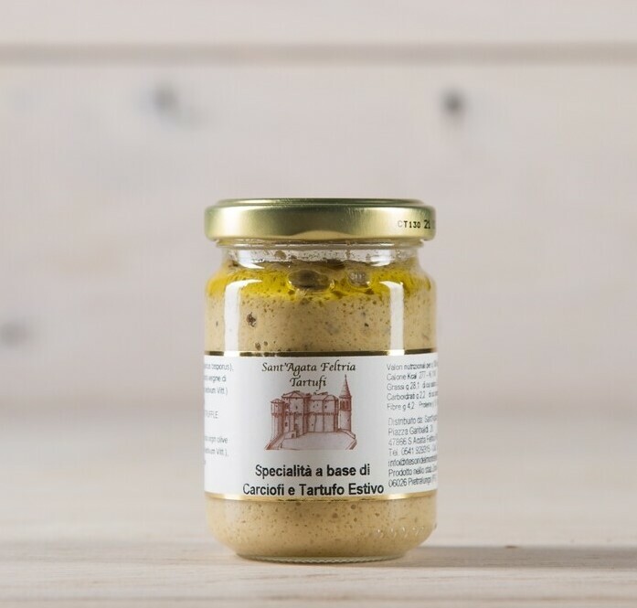 CREMA DI CARCIOFI E TARTUFO  GR.130