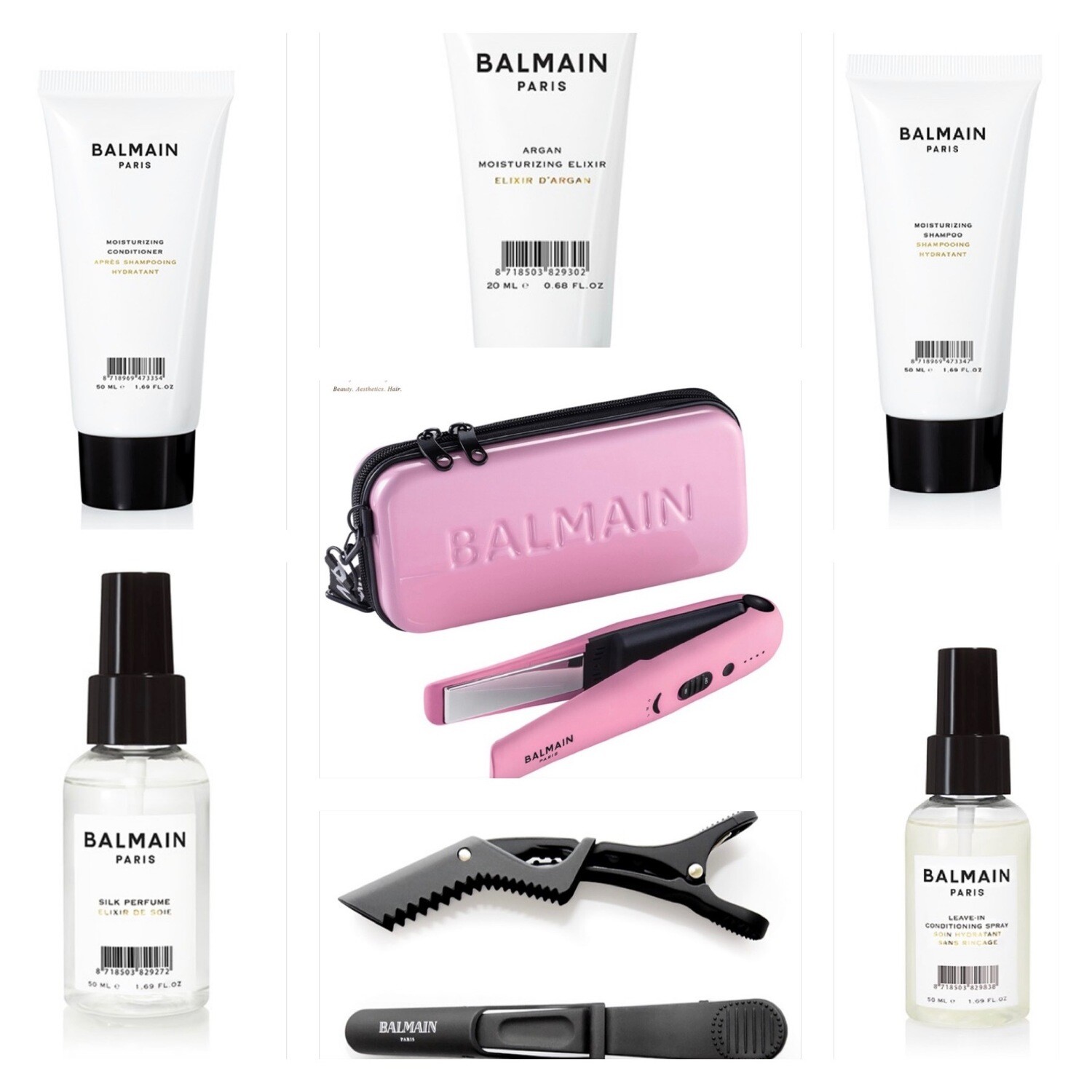 Exclusive Balmain Mini Haircare and Straighteners