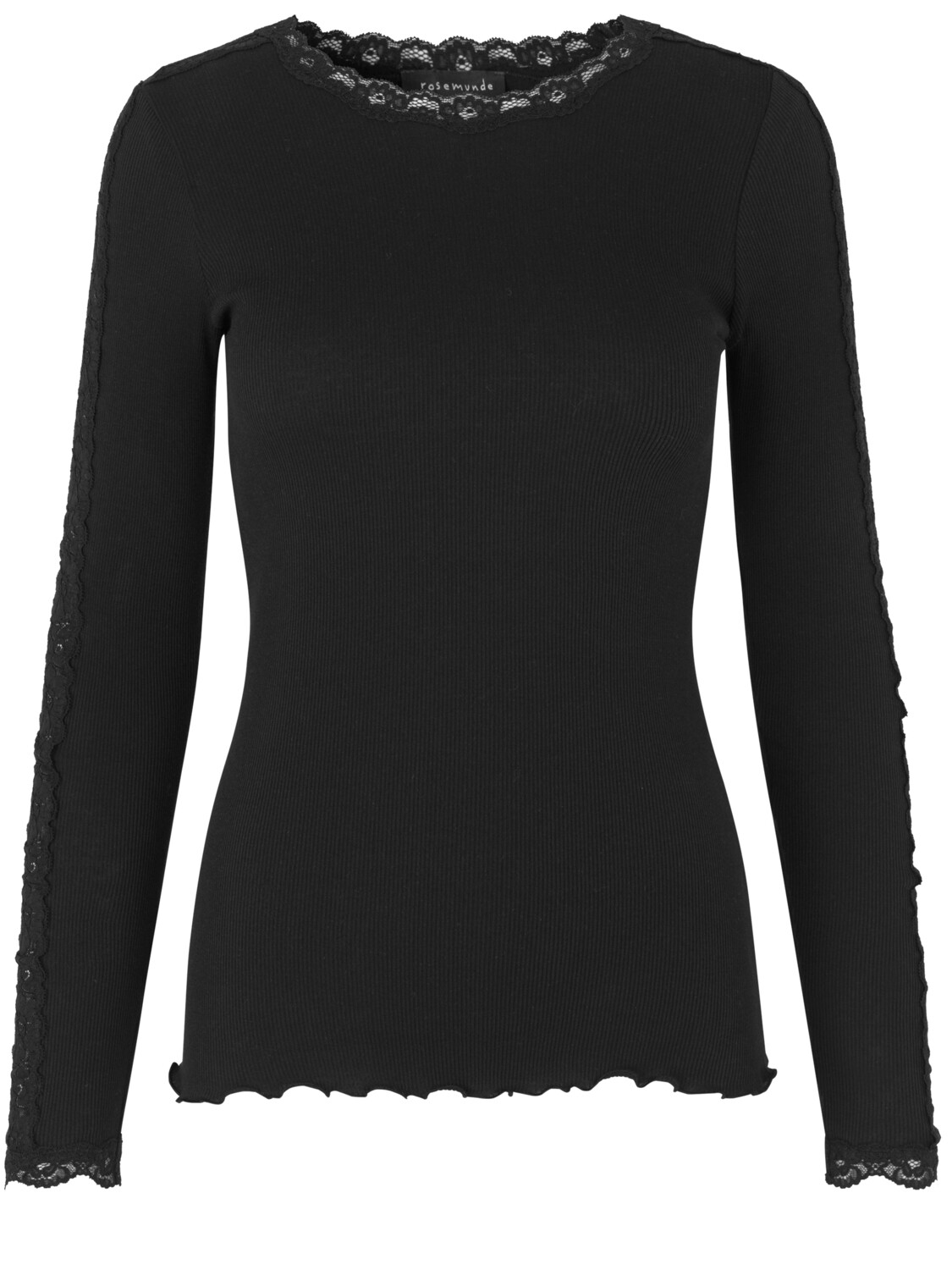 Lace Tshirt 4893 Black