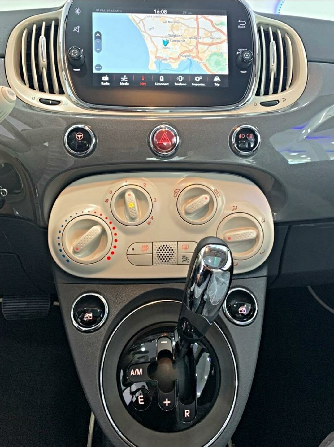 FIAT 500 1.2 69CV LOUNGE CAMBIO AUTOMATICO-APPLE CARPLAY-NAVIGATORE
