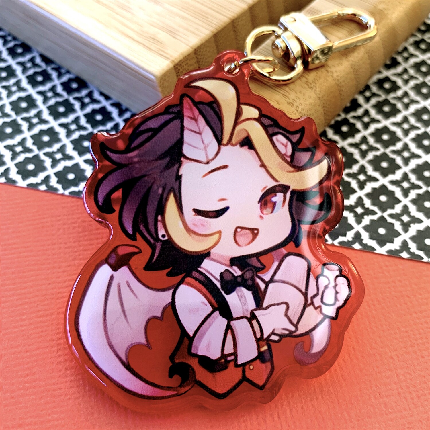 Porte-clés / Keychain - Sébastien Rivière (Vtuber)