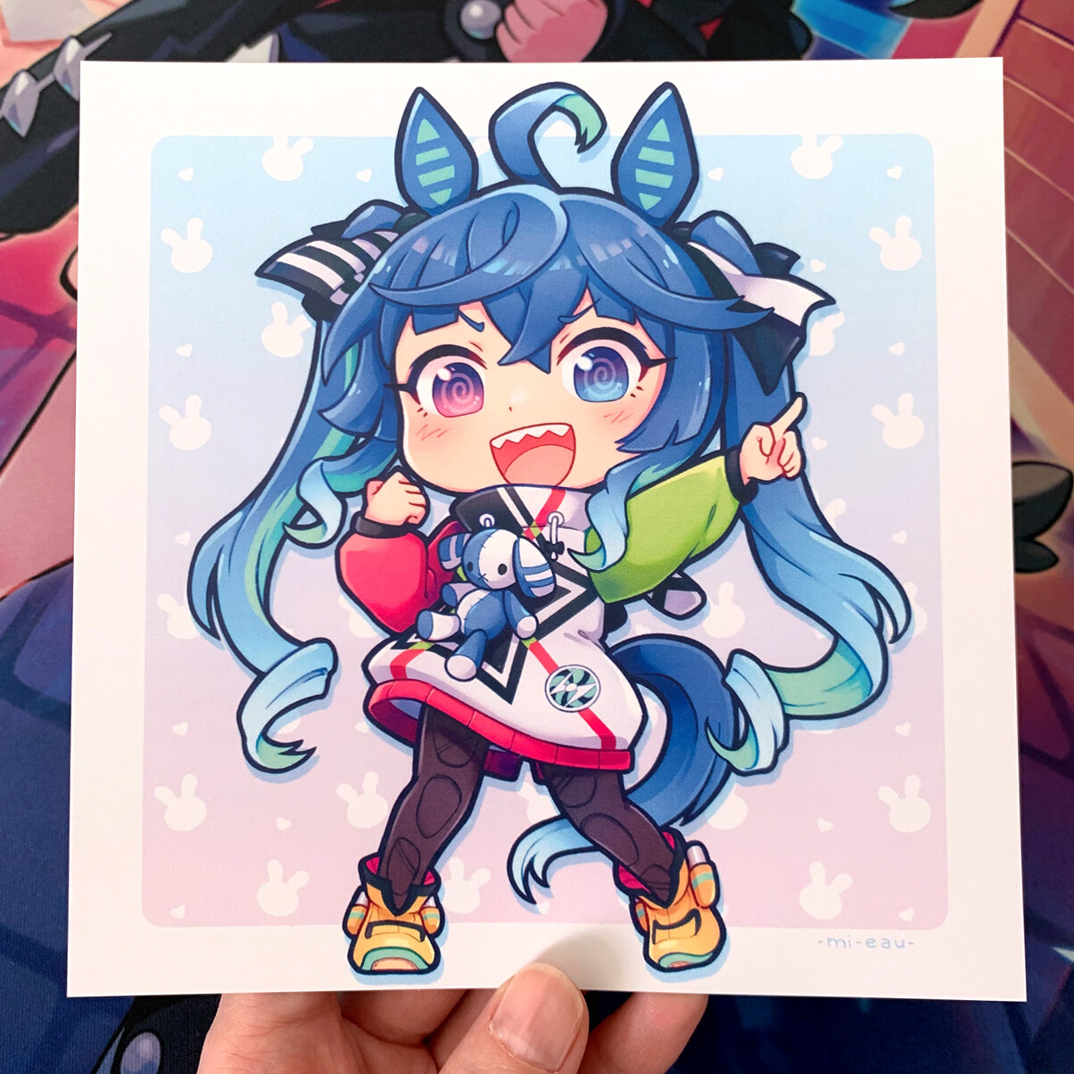 Carte Carrée / Square Print - Twin Turbo
