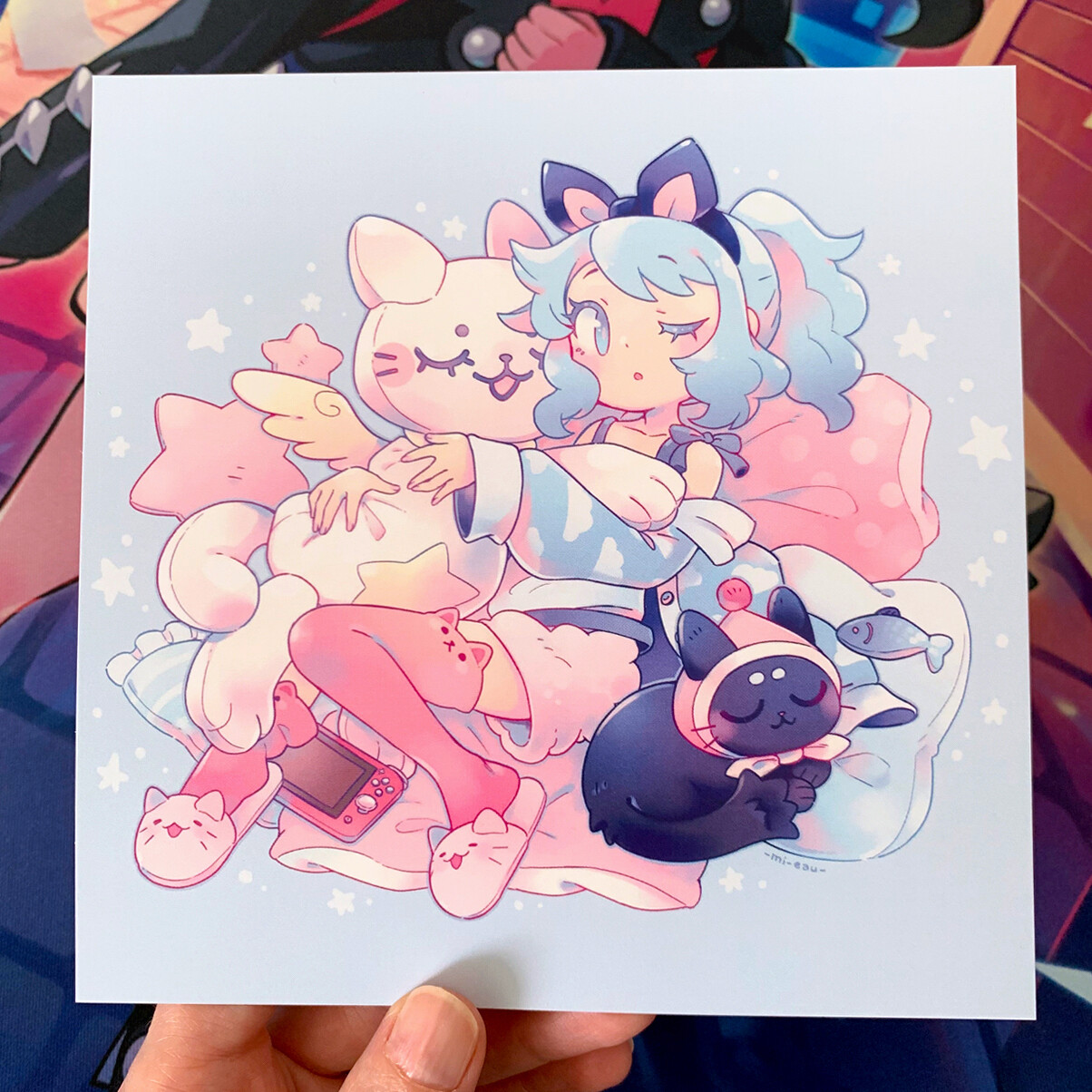 Carte Carrée / Square Print - Dreamy Mio