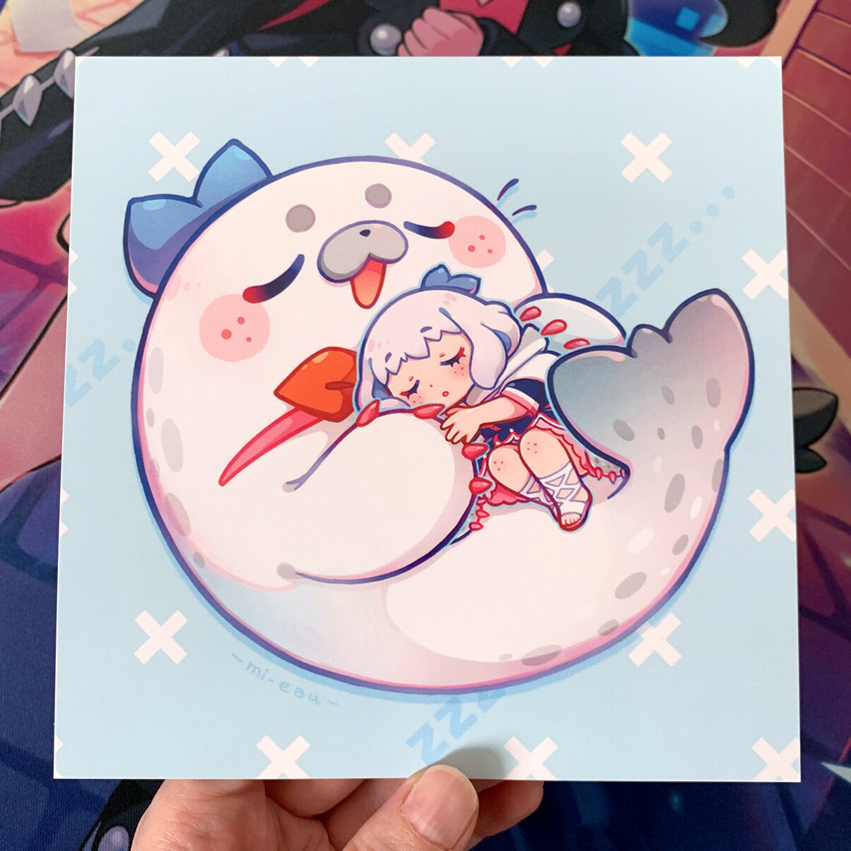 Carte Carrée / Square Print - Zzz Neriah
