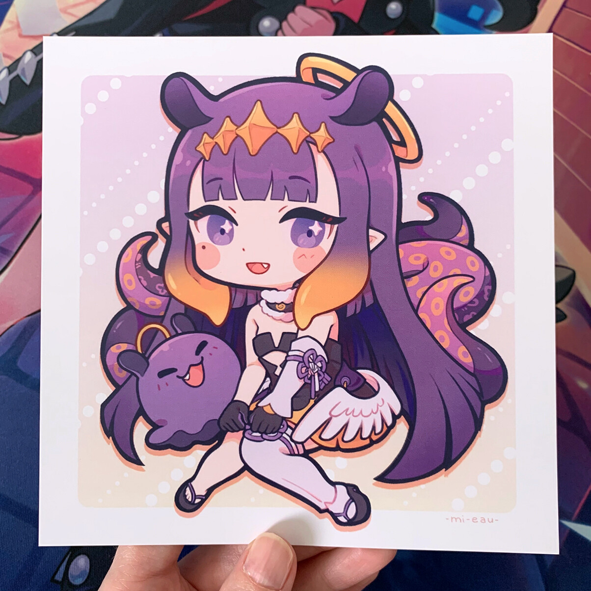 Carte Carrée / Square Print - Ina (Hololive)