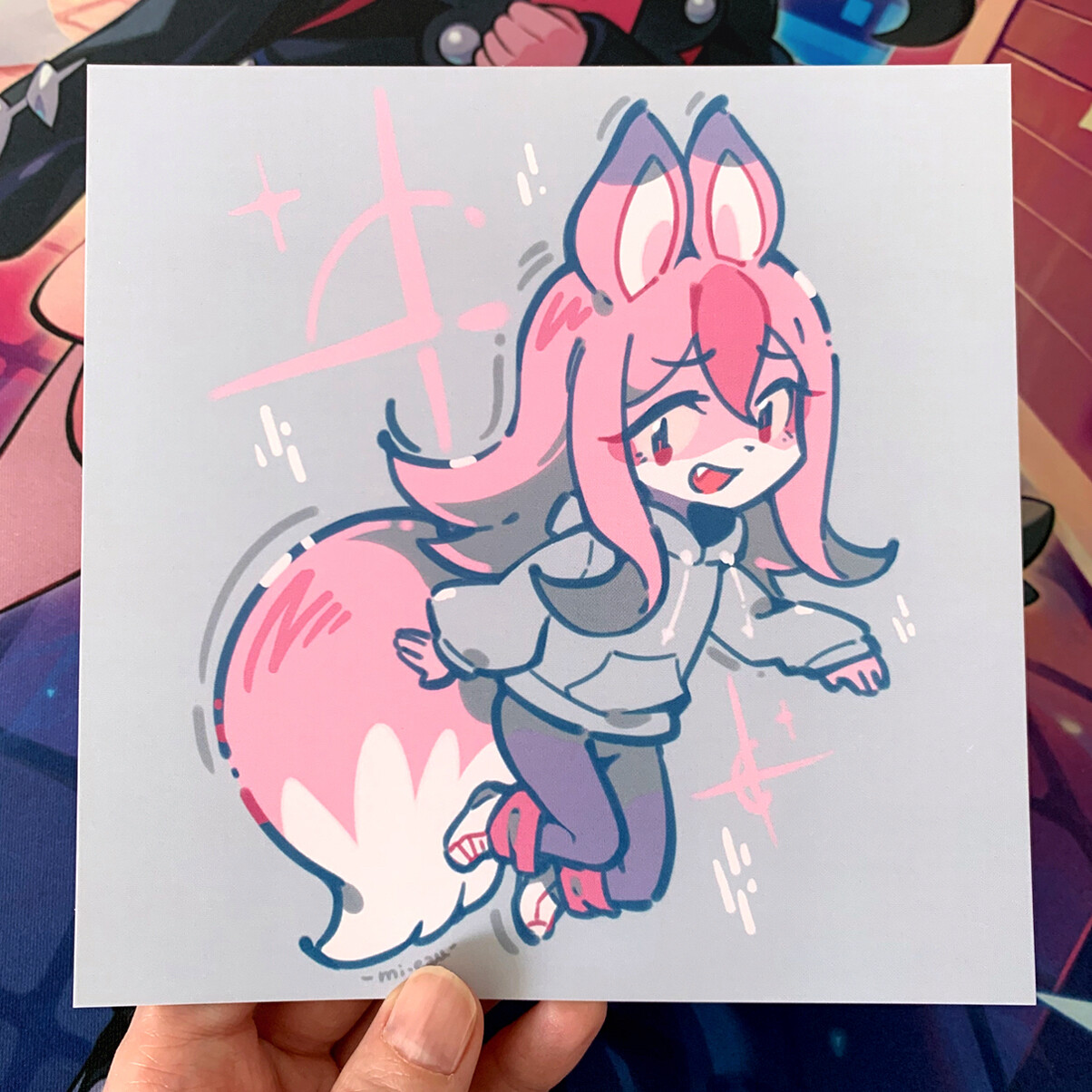 Carte Carrée / Square Print - Nazuna