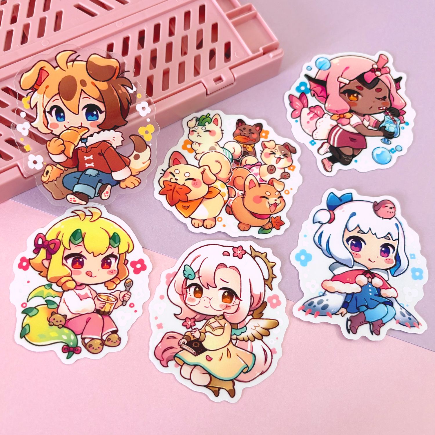 Autocollant (x1 au choix) / Sticker (Pick x1) - Chibi Cute Claws 2