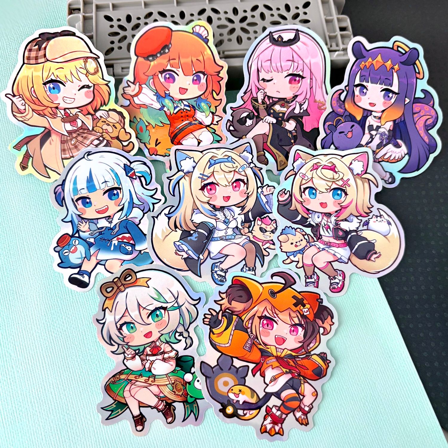 Autocollant (x1 au choix) / Sticker (Pick x1) - Hololive EN