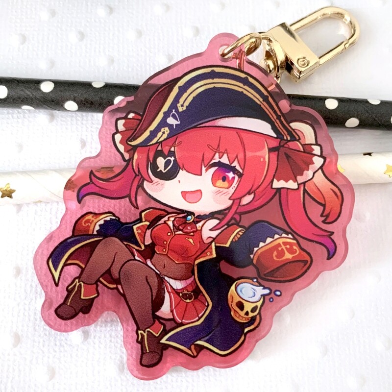Porte-clés / Keychain - Marine (Hololive)