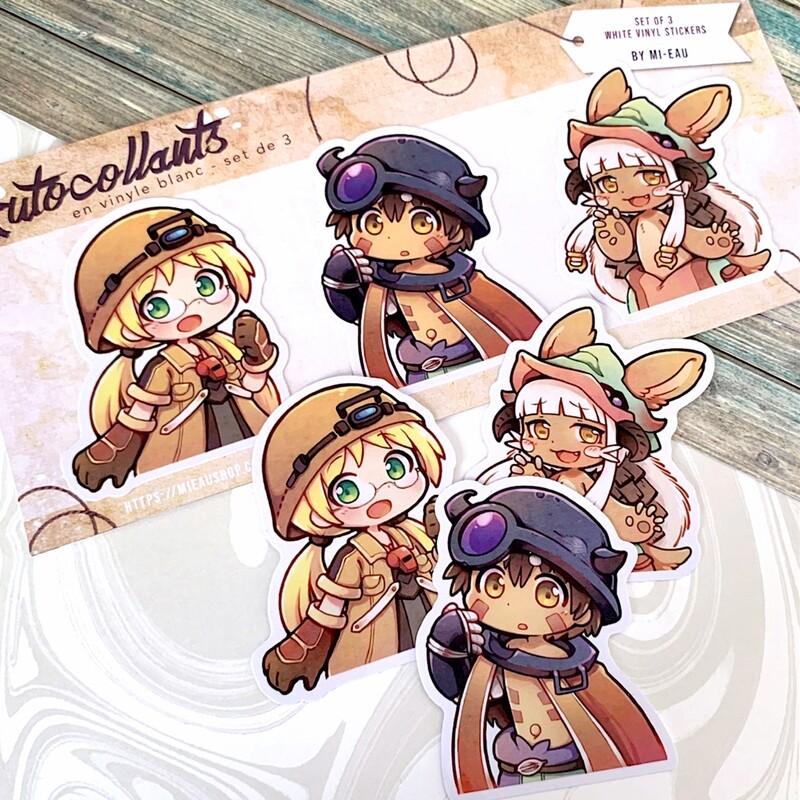 Set d'autocollants / Stickers set - MIA s1
