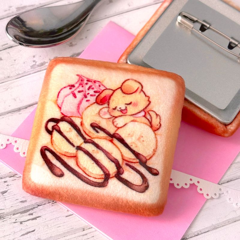 Plush Badge - Toasty Choco-Banana