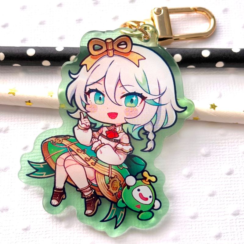 Porte-clés / Keychain - Cecilia (Hololive)