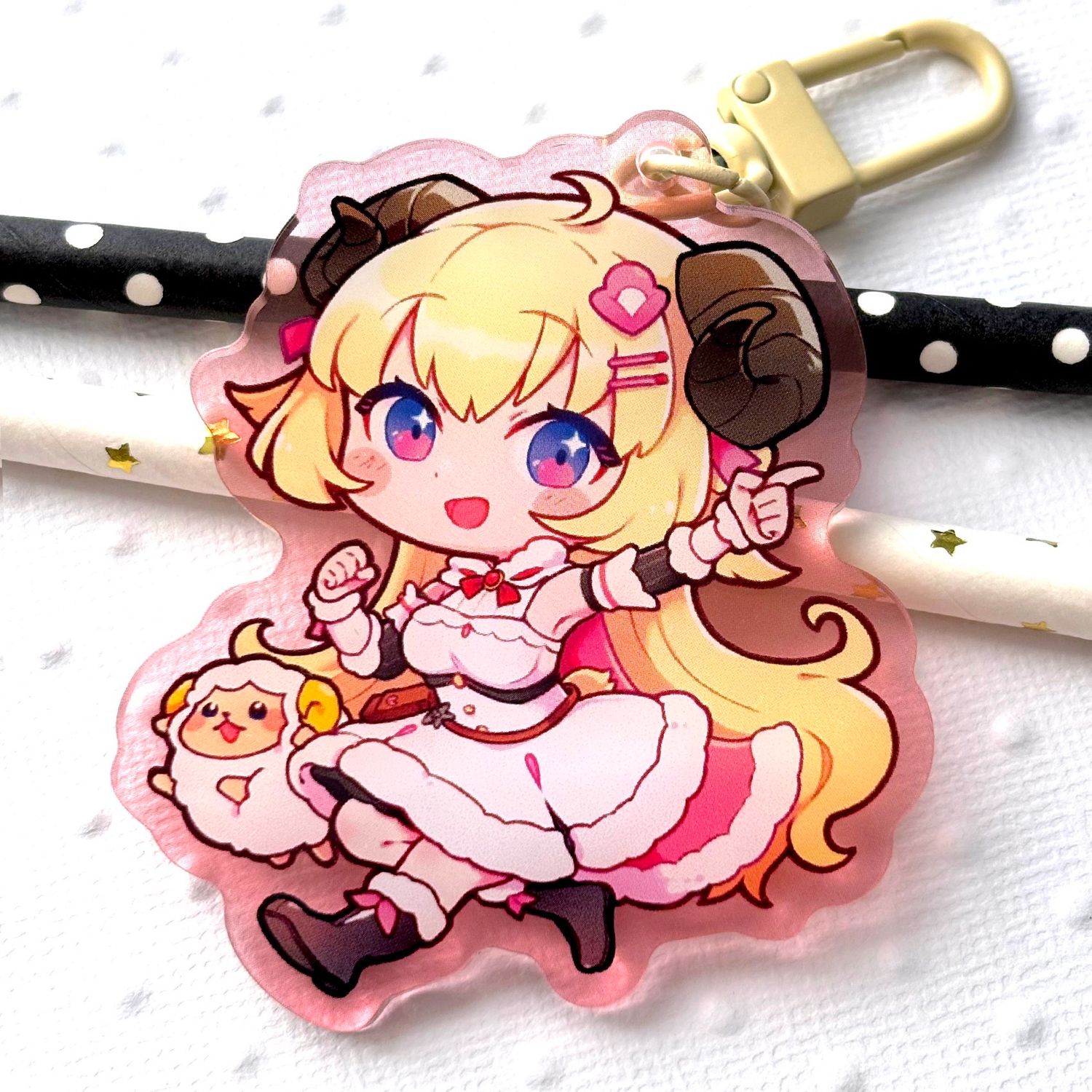 Porte-clés / Keychain - Watame (Hololive)