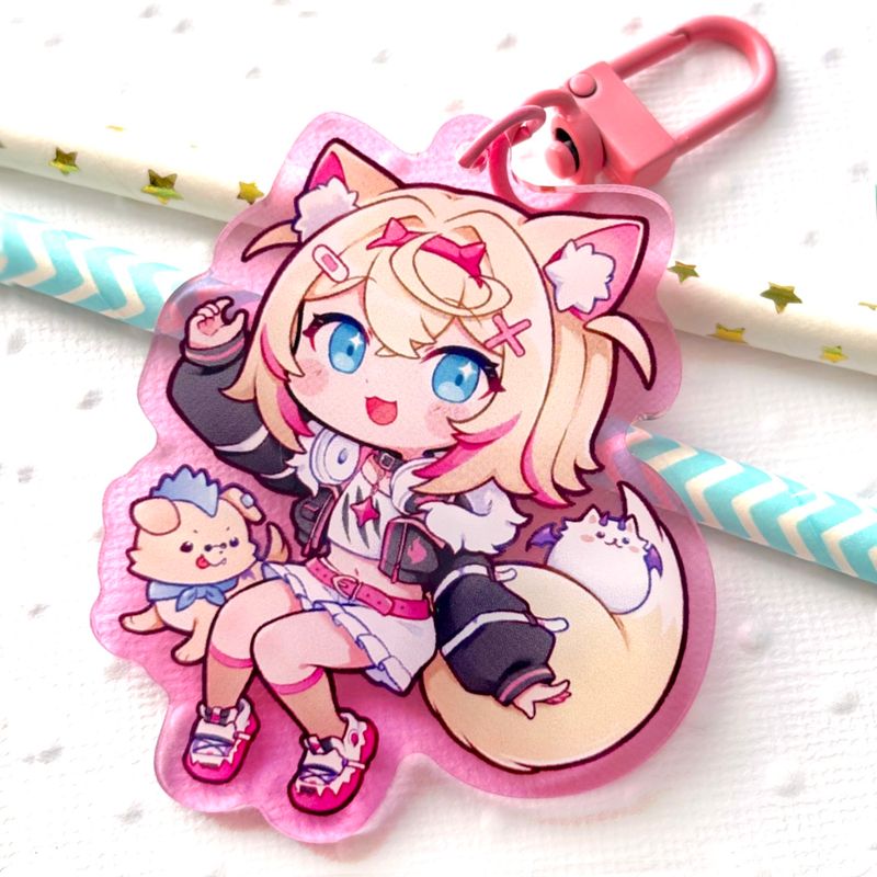 Porte-clés / Keychain - Mococo (Hololive)
