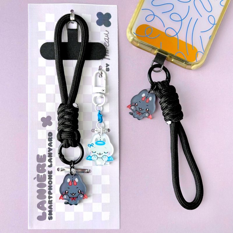 Lanière / Smartphone Lanyard - Black 🖤