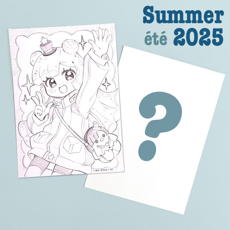 Dessin ✨SURPRISE✨ anime de saison / Seasonal anime ✨SURPRISE✨ art (summer 2025)