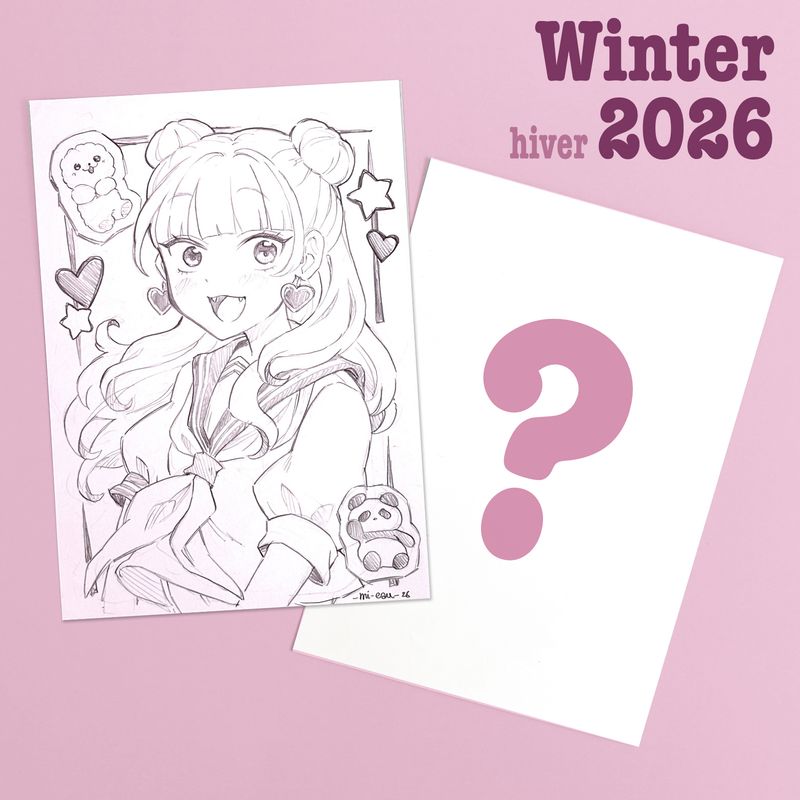 Dessin ✨SURPRISE✨ anime de saison / Seasonal anime ✨SURPRISE✨ art (winter 2026)