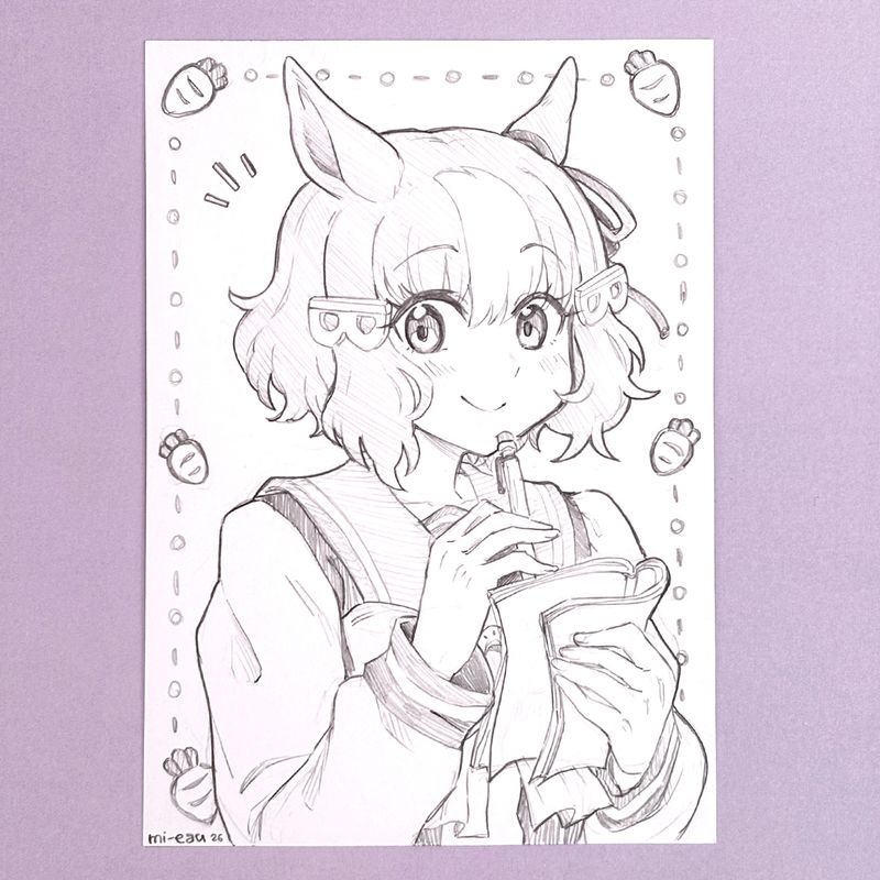 Dessin croquis original Belno Light / Original art sketch Belno Light