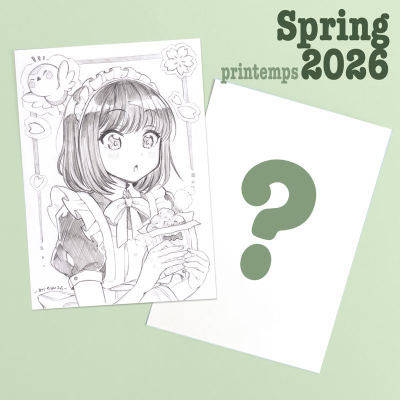 Dessin ✨SURPRISE✨ anime de saison / Seasonal anime ✨SURPRISE✨ art (spring 2026)