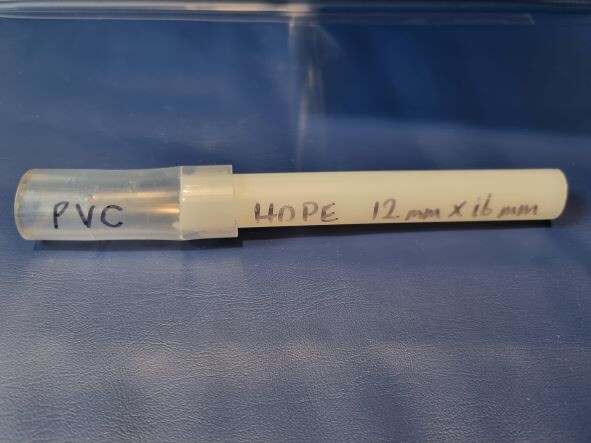 PVC Extension Tubing (15.6mm ID)