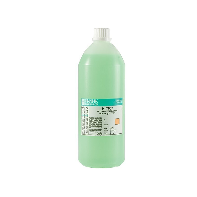 Buffer Solution pH 7.01 - 1 Litre - Hanna Instruments
