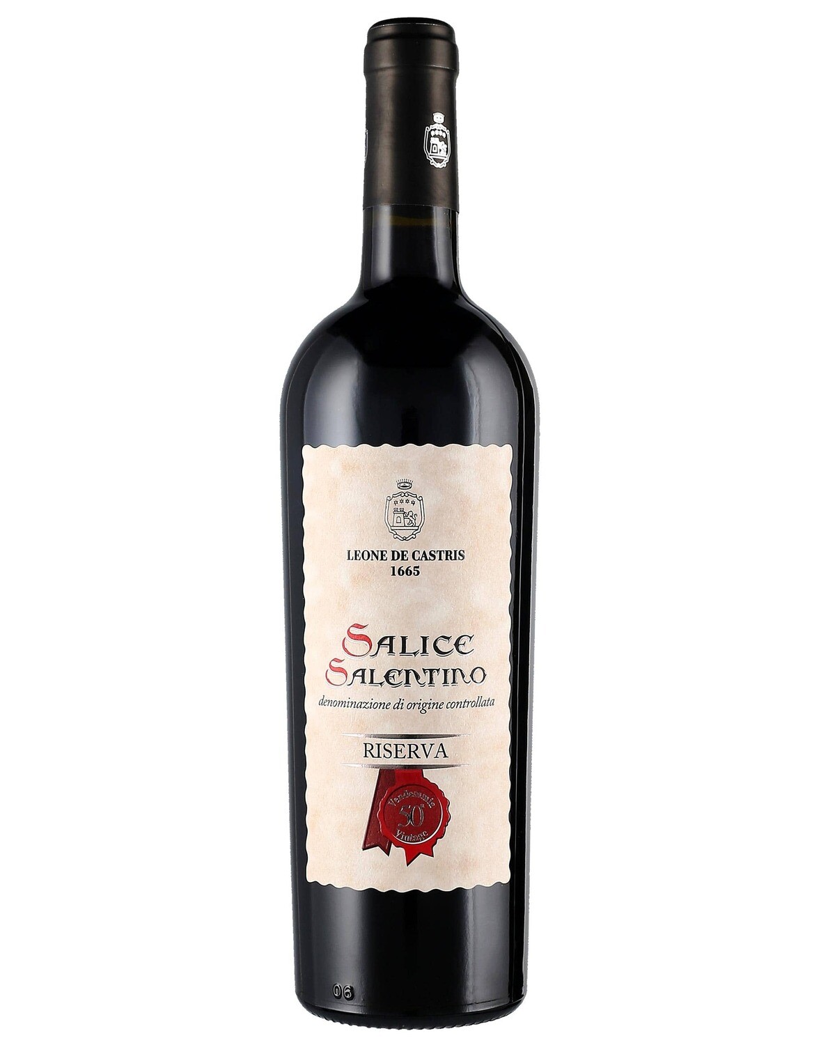 50° Vendemmia Vintage - Salice Salentino Rosso Riserva DOC - Cantina LEONE DE CASTRIS cl.75