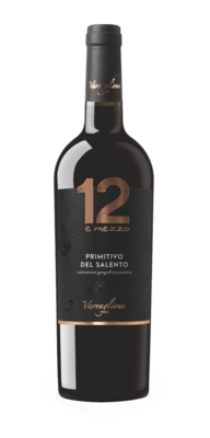 12 E MEZZO - Primitivo Del Salento - Vino Rosso Secco -  Cantina Varvaglione