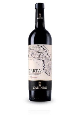 La Carta - Salice Salentino Riserva DOP - Vino rosso - Cantina CANDIDO cl.75