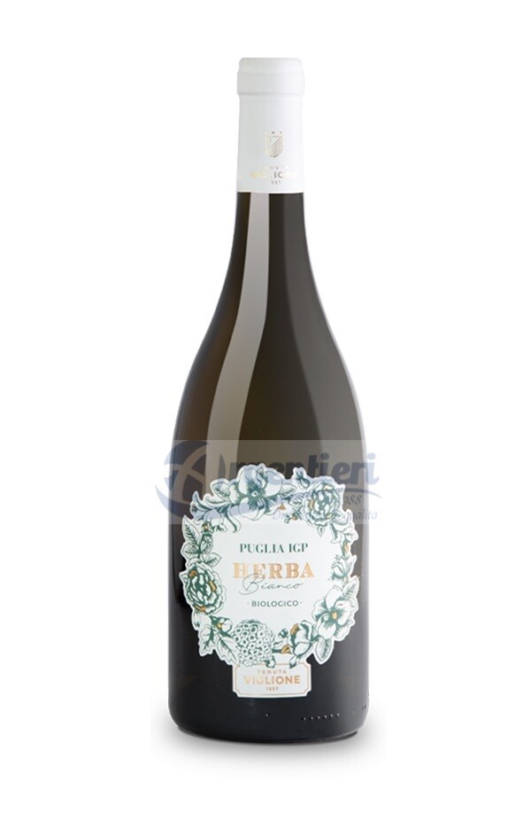 Herba - Verdeca-Chardonnay Biologico Puglia IGP - Prestige Collection - Cantina TENUTA VIGLIONE cl.75