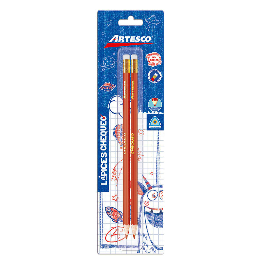 BLISTER LÁPIZ CHEQUEO X 2 UND-ARTESCO BLISTER LÁPIZ CHEQUEO X 2 UND-ARTESCO