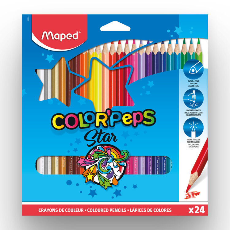 COLORES COLOR'PEPS TRIANG.LX24 M183224 COLORES COLOR'PEPS TRIANG.LX24 M183224
