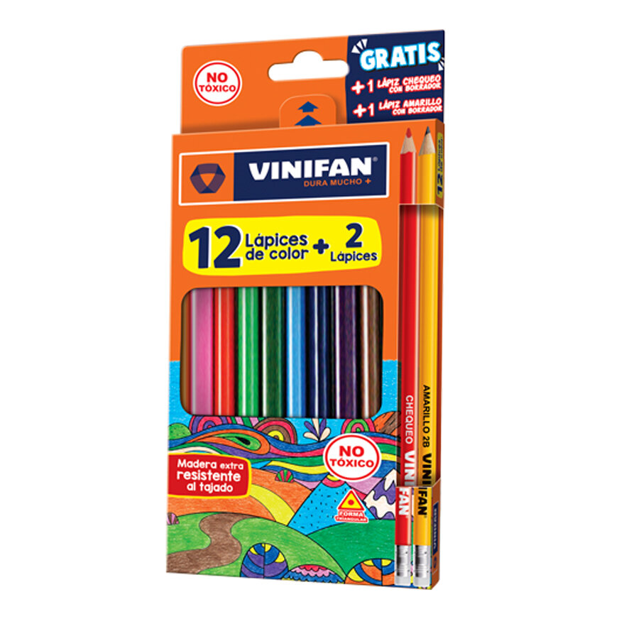 COLORES LARGOSX12+2LP BICOLOR VINIFAN COLORES LARGOSX12+2LP BICOLOR VINIFAN
