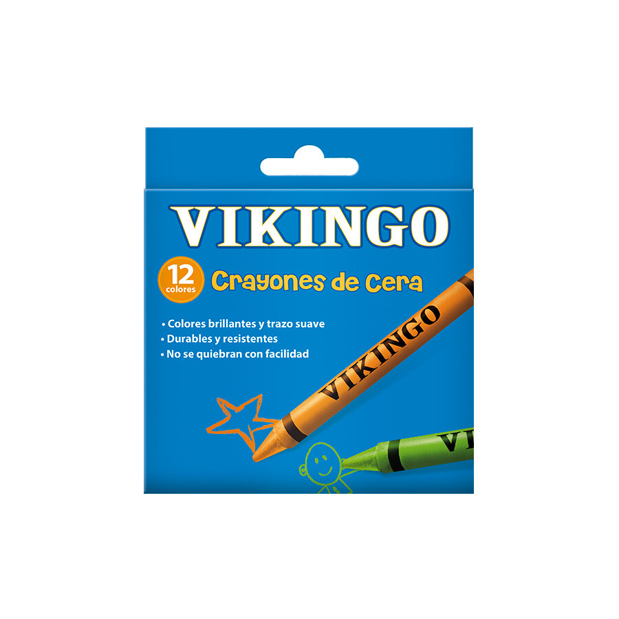 CRAYONES DELGADOS CJAX12 VIKINGO CRAYONES DELGADOS CJAX12 VIKINGO