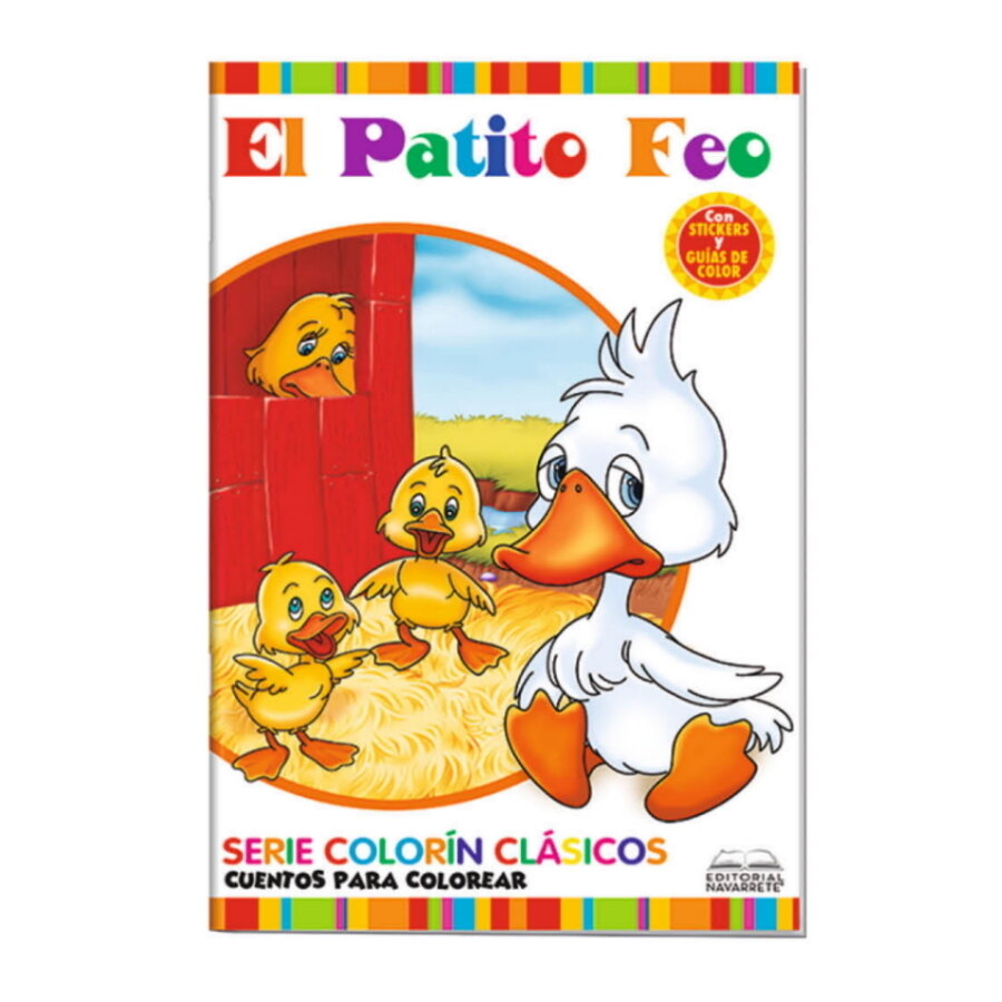 CUENTO COLORÍN A4 - EL PATITO FEO CUENTO COLORÍN A4 - EL PATITO FEO