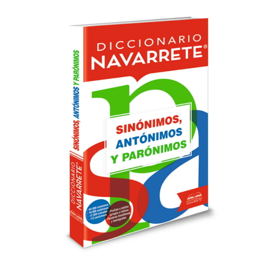 DICCIONARIO SINÓNIMOS, ANTÓNIMOS Y PARÓNIMOS DICCIONARIO SINÓNIMOS, ANTÓNIMOS Y PARÓNIMOS