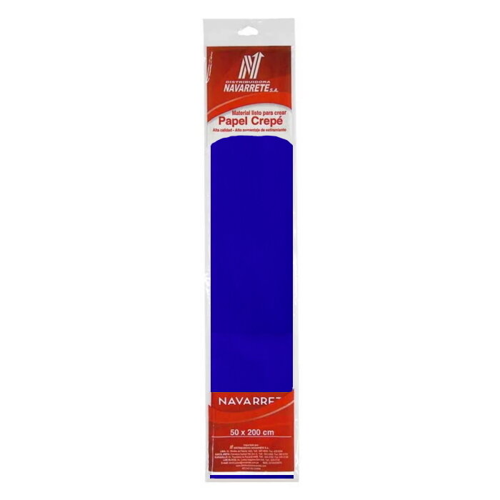 PAPEL CREPE COLOR AZULINO X 1 PLIEGO PAPEL CREPE COLOR AZULINO X 1 PLIEGO