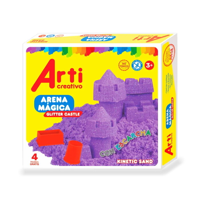ARENA MÁGICA GLITTER CASTLE TAC035-8 ARENA MÁGICA GLITTER CASTLE TAC035-8