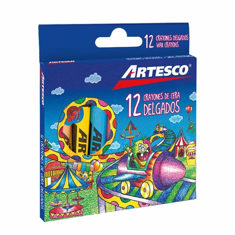 CRAYONES DELGADOS CJAX12 ARTESCO CRAYONES DELGADOS CJAX12 ARTESCO